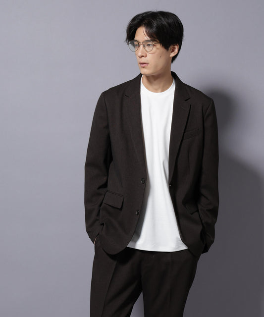 ｢Damerino｣LANATEC(R)シャークスキンセットアップ防シワ形態安定
